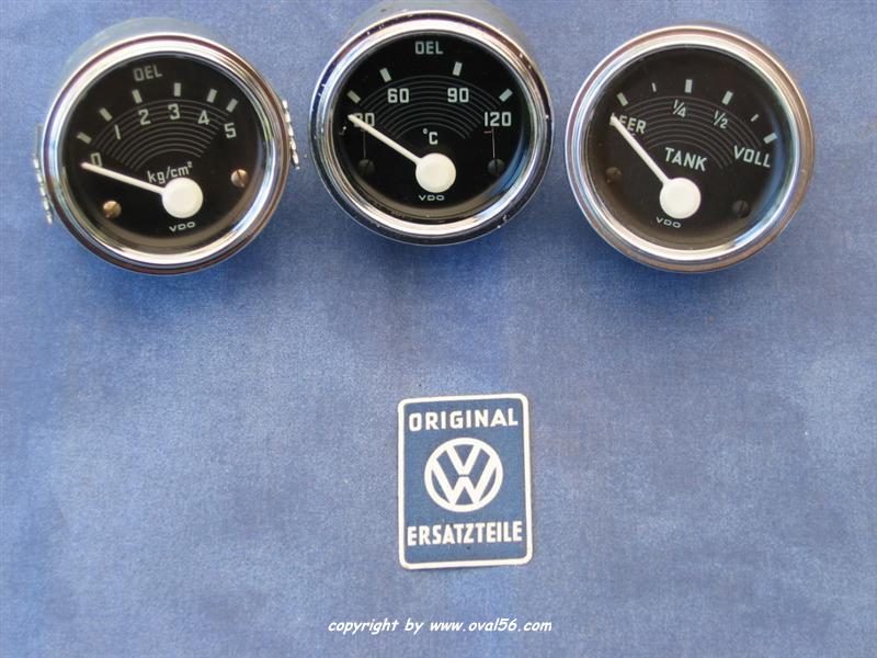 gauge pictures vintage vdo volkswagen